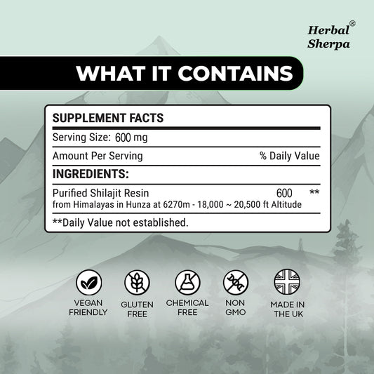 Plant-Based Mineral Resin – Travel-Friendly Format – 10g Jar-Herbal Sherpa