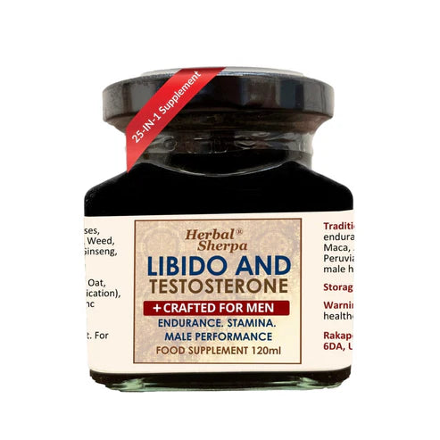 Herbal Sherpa Men’s Natural Testosterone & Libido Support (120ml)