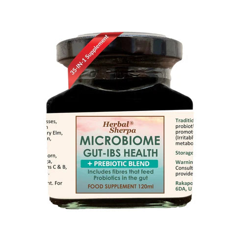 Herbal Sherpa Microbiome & Gut Health Supplement. 120ml 30 Days