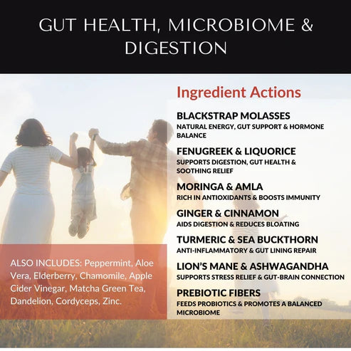 Herbal Sherpa Microbiome & Gut Health Supplement. 120ml 30 Days