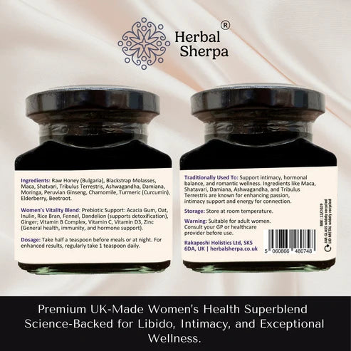 Herbal Sherpa Libido & Desire Supplement for Women. 120ml 30 Days