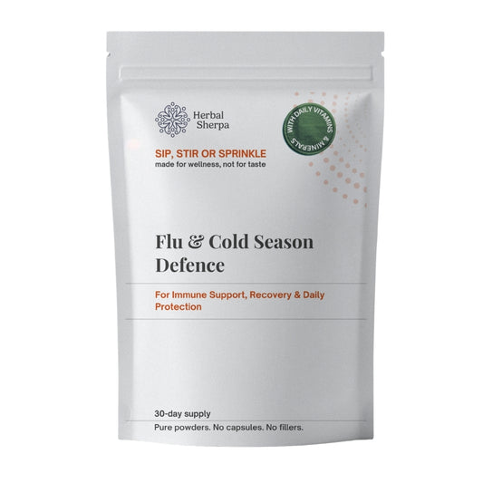 Seasonal Wellness & Immune Balance — Natural Vitality, Daily Wellness Support & Cold-Weather Comfort | 60g Vegan Powder Blend