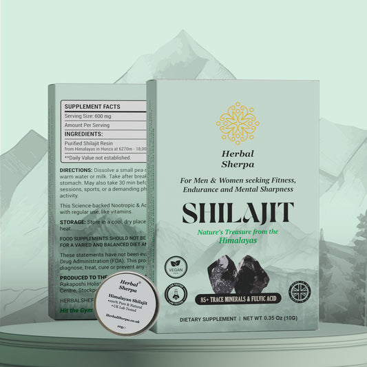Plant-Based Mineral Resin – Travel-Friendly Format – 10g Jar-Herbal Sherpa