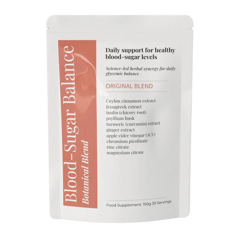 Made Fresh to Order: Blood Sugar Balance Blend – Cinnamon, Chromium & Herbal Support (30-Day Supply)
