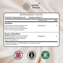 Load image into Gallery viewer, Herbal Sherpa Libido &amp; Desire Supplement for Women. 120ml 30 Days

