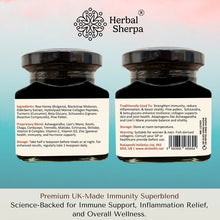 Load image into Gallery viewer, Herbal Sherpa Immunity &amp; Anti-Inflammatory Blend. 120ml 30 Days
