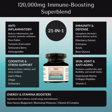 Load image into Gallery viewer, Herbal Sherpa Immunity &amp; Anti-Inflammatory Blend. 120ml 30 Days
